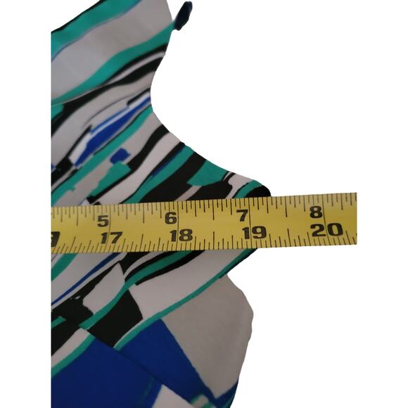 Women Size 14 Abstract Sleeveless Dress Desig by Danny and Nicole Nice - Picture 7 of 8